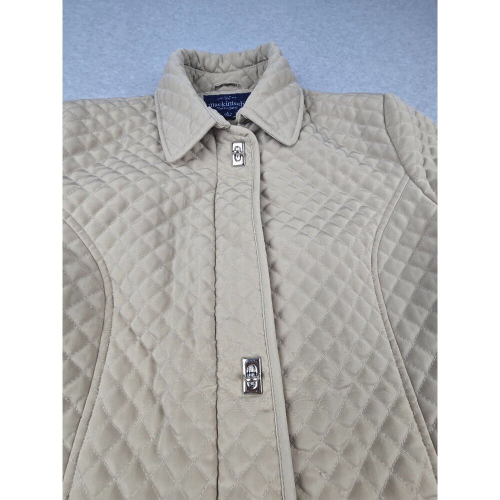 Mackintosh Women's Quilted Tan Jacket Size L - Picture 2 of 8